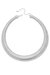 Ramona Watchband Collar Necklace - Satin Silver - Satin Silver