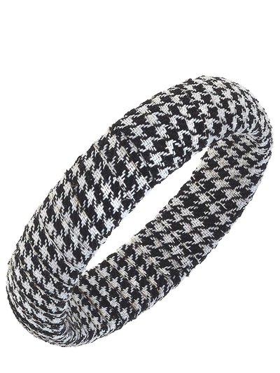 Canvas Style Reagan Houndstooth Statement Bangle product