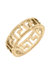 Ryan Greek Keys Ring - Worn Gold