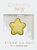 Stuck On You Small Chenille Glitter Star Patch