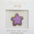 Stuck On You Small Chenille Glitter Star Patch