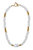 Suri Beaded Shell & Pearl T-Bar Necklace - Ivory