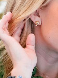 Suzy Artichoke Stud Earring