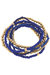 Tori Beaded Stretch Bracelets In Blue - Set of 7 - Blue