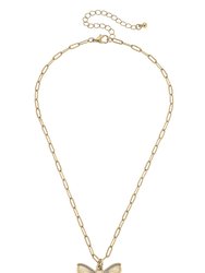 Waverly Bow Pendant Necklace
