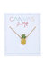 Zoey Pineapple Delicate Children's Necklace