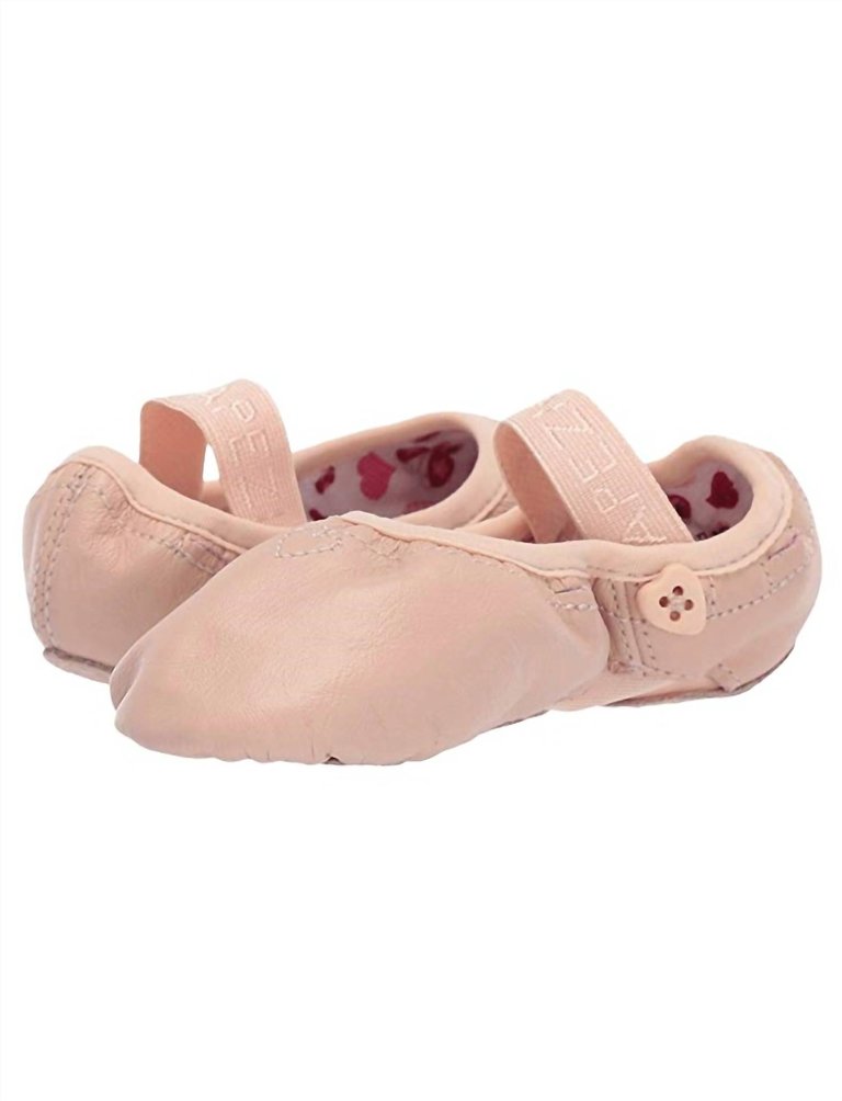 Kids Love Ballet Slipper In Ballet Pink - Ballet Pink