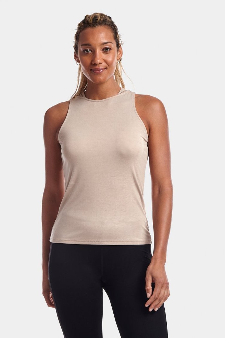 The Conrad Top - Beige