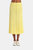 The Triangular Skirt - Yellow