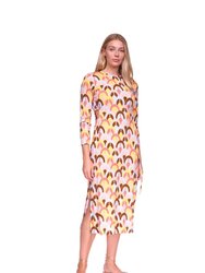 Celeste Geo Print Dress