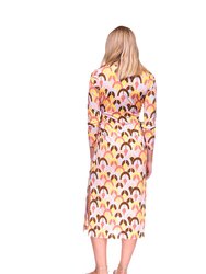 Celeste Geo Print Dress