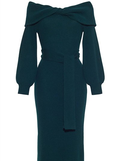 Cara Cara Felice Dress In Emerald product