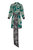 Leighton Dress - Flora Stamp Green