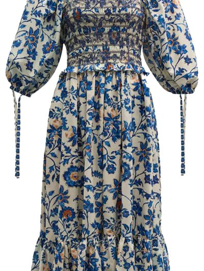 Cara Cara Women Jazzy Tiered Smocked Midi Dress product
