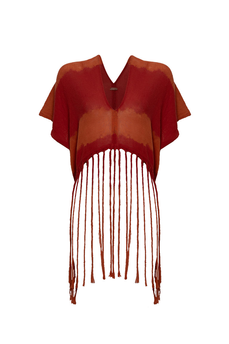 Winiketik Crop Top Cayenne Tie Dye - Cayenne Tie Dye