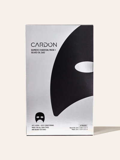 Cardon Bamboo Charcoal Sheet Mask Plus Beard Oil product