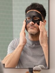 Bamboo Charcoal Sheet Mask Plus Beard Oil
