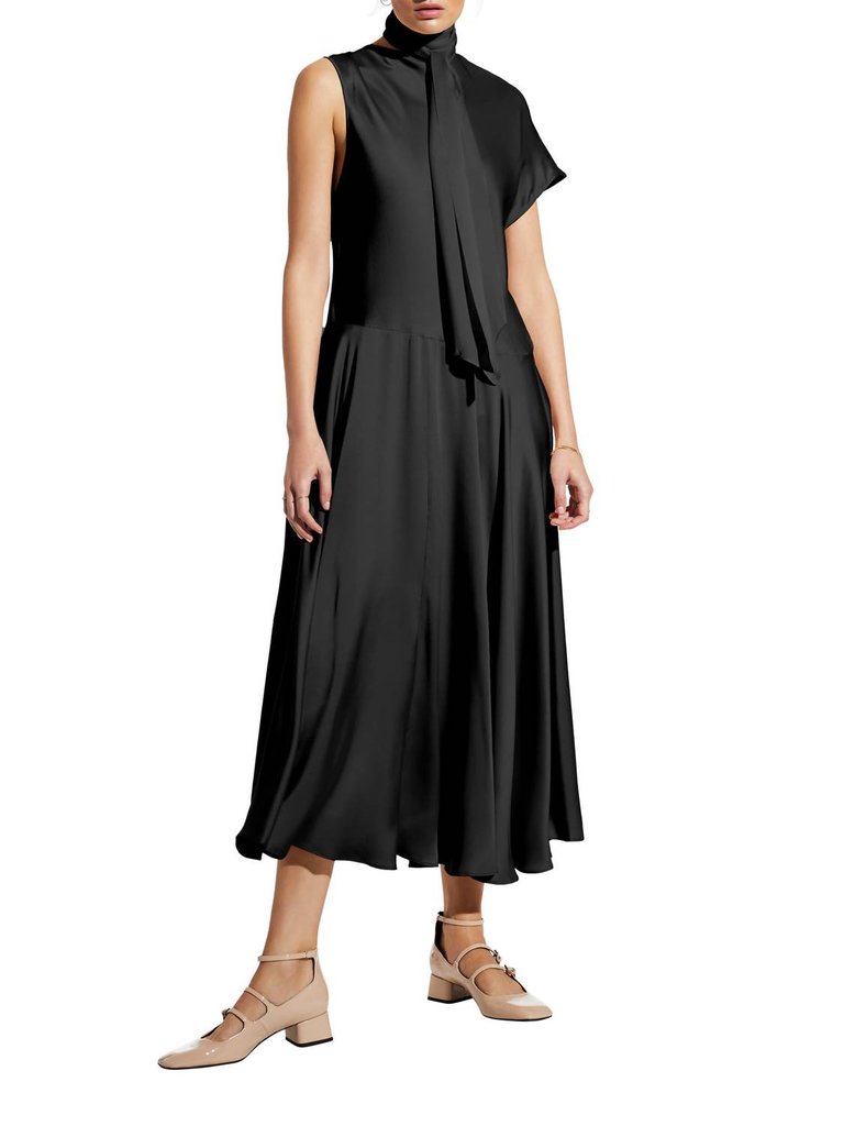 Sadie Maxi Dress In Black - Black