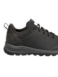 Men'S Outdoor Waterproof Low Hiker Shoe - Wide Width - Black