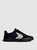 CATIBA PRO Skate All Black Suede and Canvas Ivory Logo Sneaker Women