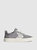 CATIBA PRO Skate Charcoal Grey Suede and Canvas Contrast Thread Ivory Logo Sneaker Men - Grey Contrast/Ivory