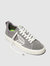 CATIBA PRO Skate Charcoal Grey Suede and Canvas Contrast Thread Ivory Logo Sneaker Men