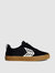 CATIBA PRO Skate Gum Black Suede and Canvas Ivory Logo Sneaker Men - All Black Gum/Ivory