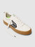 CATIBA PRO Skate Gum Vintage White Suede and Canvas Black Logo Sneaker Women