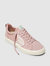 CATIBA PRO Skate Rose Suede and Canvas Contrast Thread Ivory Logo Sneaker Men