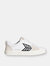 Catiba Pro Skate White Premium Leather Vintage White Suede Sneaker Men