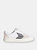 Catiba Pro Skate White Premium Leather Vintage White Suede Sneaker Women - White Premium Leather/Black