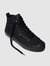 OCA High All Black Canvas Sneaker Women