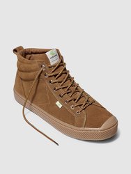 OCA High All Camel Suede Sneaker Women