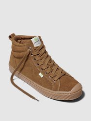 OCA High All Camel Suede Sneaker Women