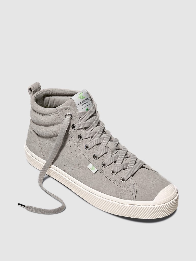 OCA High Cloud Grey Suede Sneaker Women