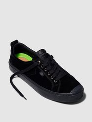 OCA Low All Black Suede Sneaker Men