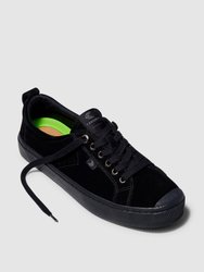 OCA Low All Black Suede Sneaker Women