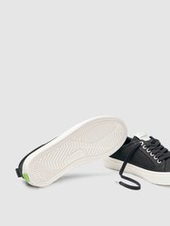 OCA Low Black Canvas Sneaker Men