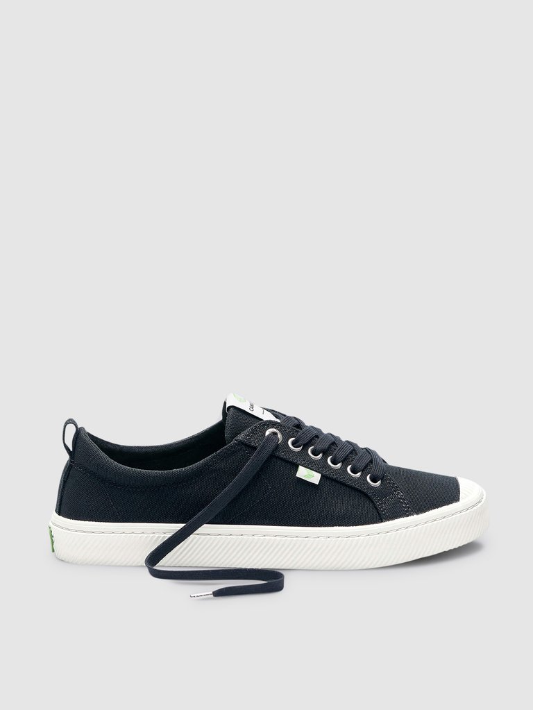 OCA Low Black Canvas Sneaker Men - Black