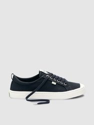 OCA Low Black Canvas Sneaker Women - Black