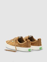 OCA Low Camel Suede Sneaker Men