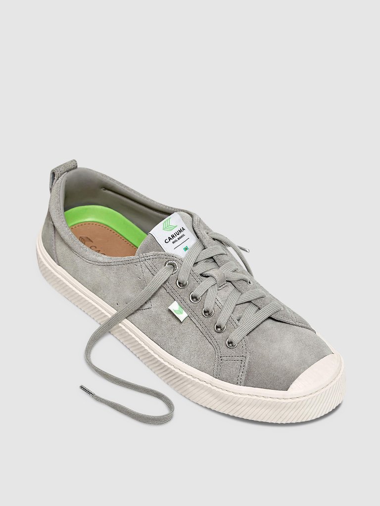 OCA Low Cloud Grey Suede Sneaker Men