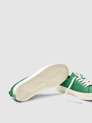 OCA Low Green Canvas Sneaker Women