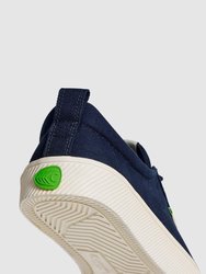 OCA Low Navy Canvas Sneaker Men