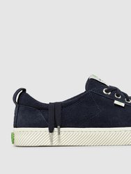 OCA Low Navy Suede Sneaker Men