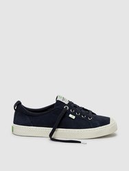 OCA Low Navy Suede Sneaker Women