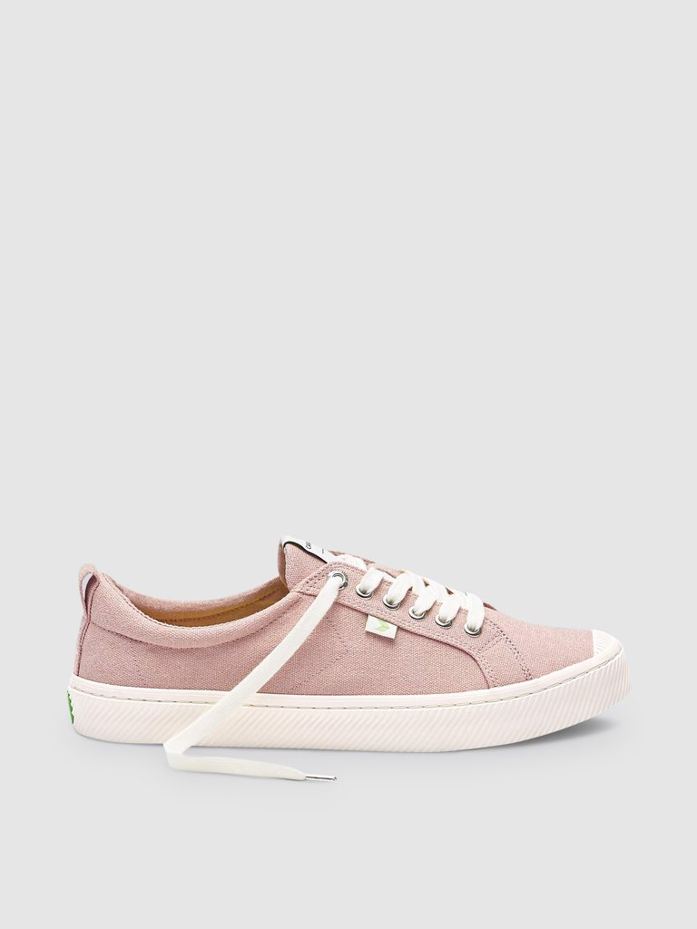 OCA Low Rose Canvas Sneaker Women - Rose Red