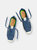 Oca Low Shadow Blue Canvas Sneaker Women