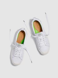 OCA Low White Premium Leather Sneaker Women