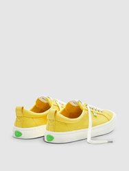 OCA Low Yellow Canvas Sneaker Men